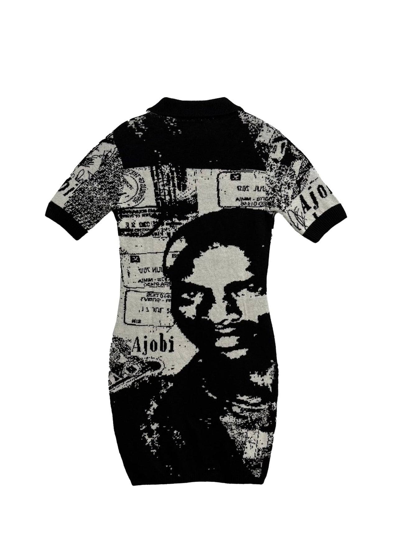 International Love Print Dress