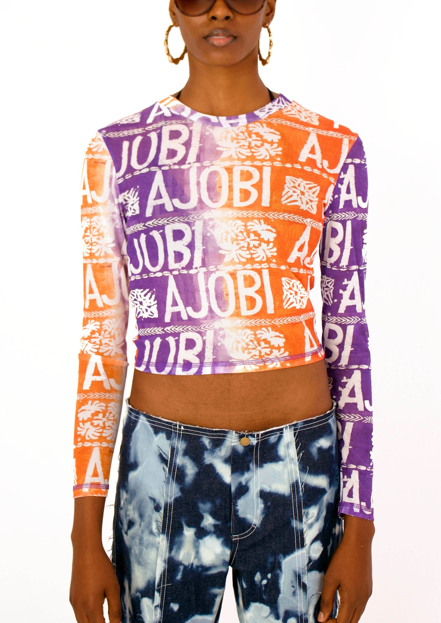 Ọsan Sheer Top
