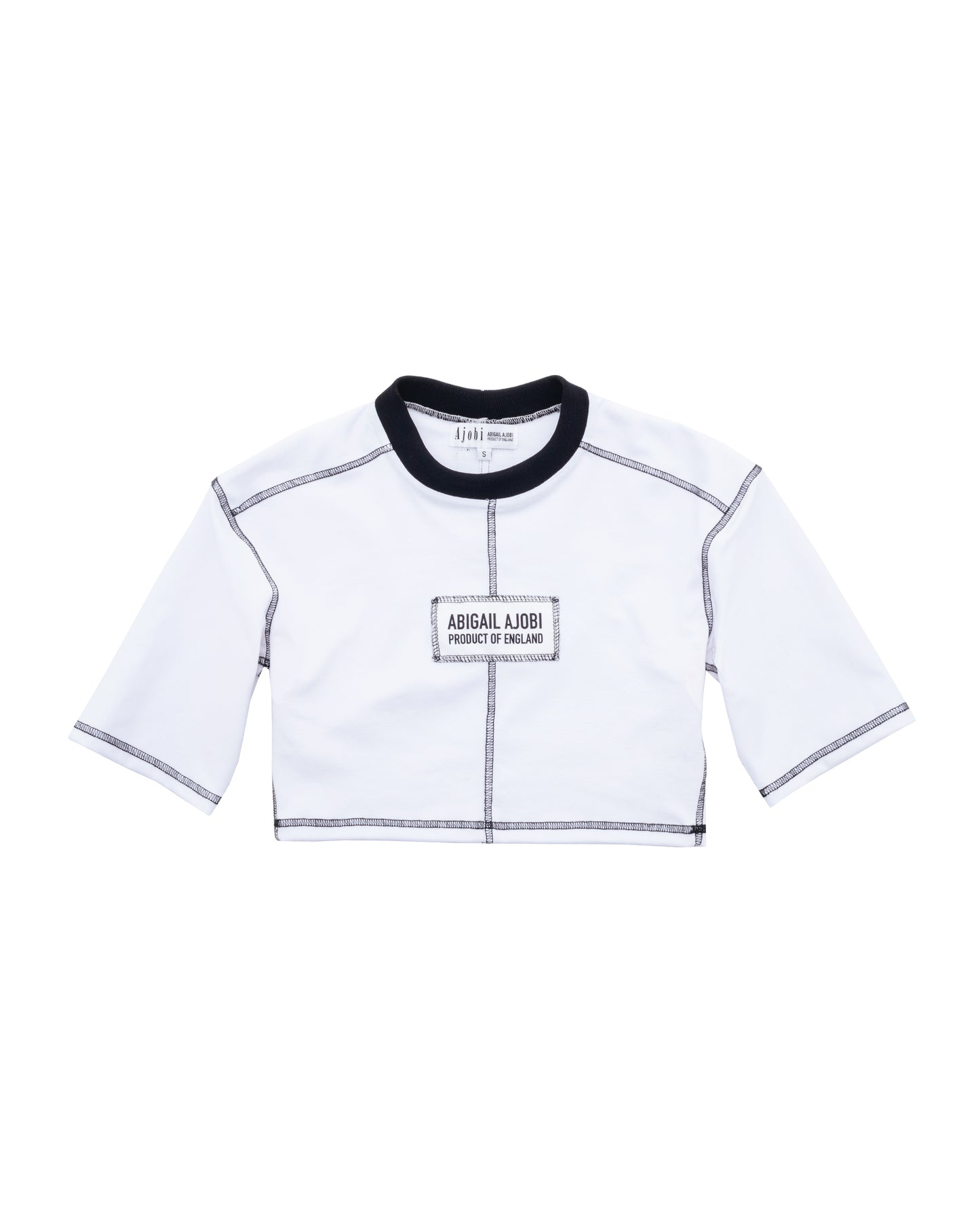 AJOBI LOGO T-SHIRT (CROPPED)