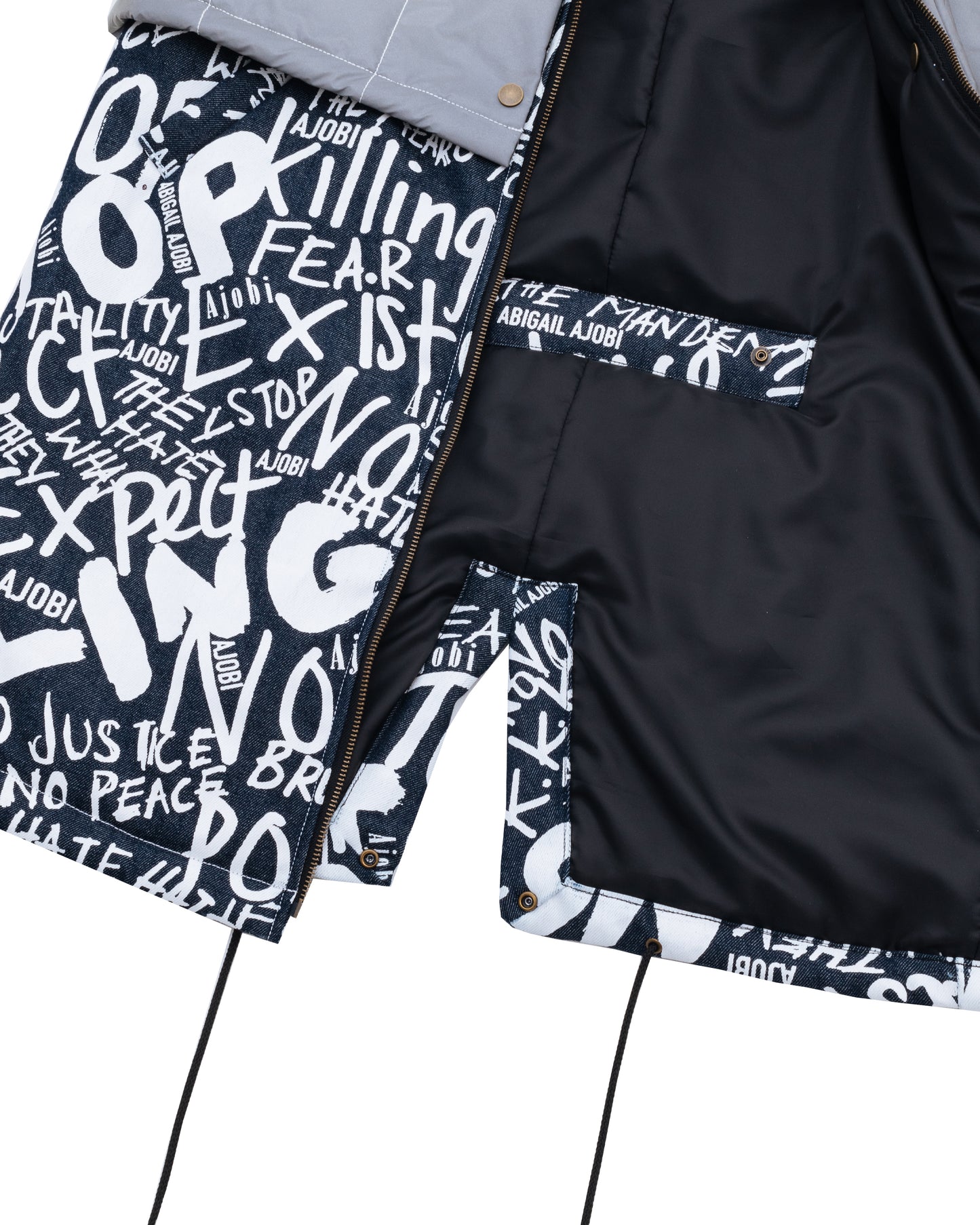 HATE FEAR CONVERTIBLE COAT