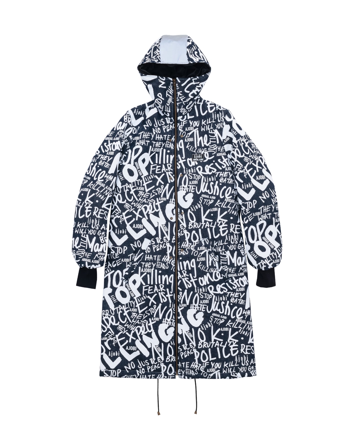 HATE FEAR CONVERTIBLE COAT