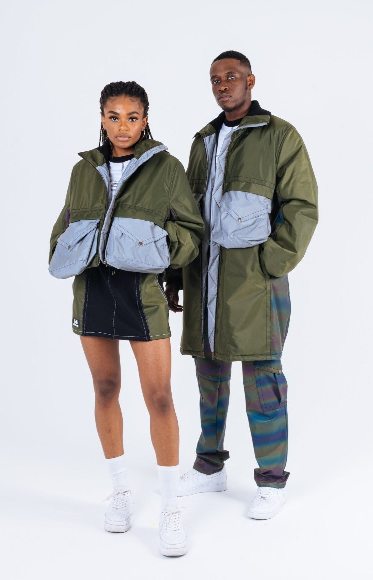 THE MANDEM CROPPED COAT