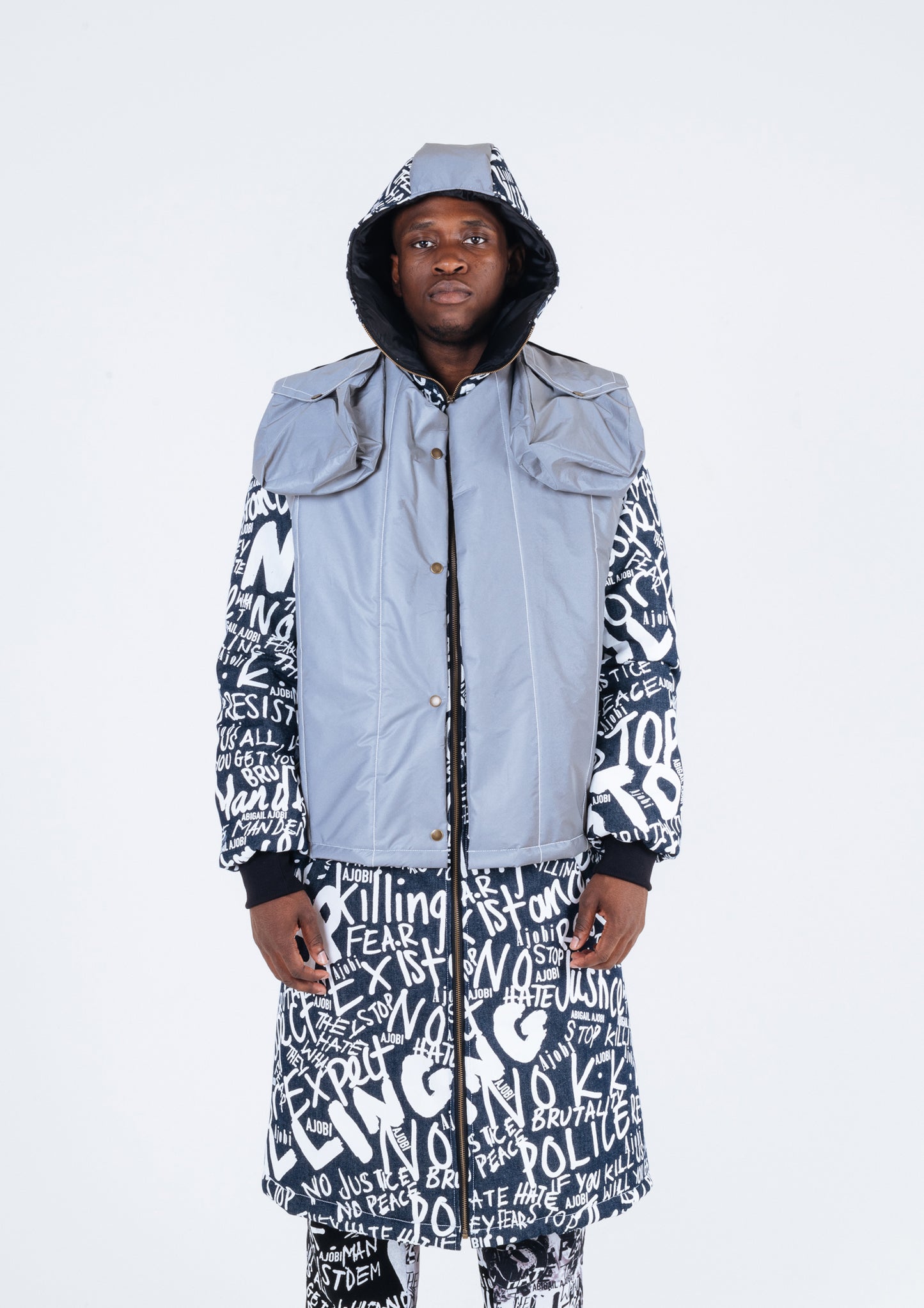HATE FEAR CONVERTIBLE COAT
