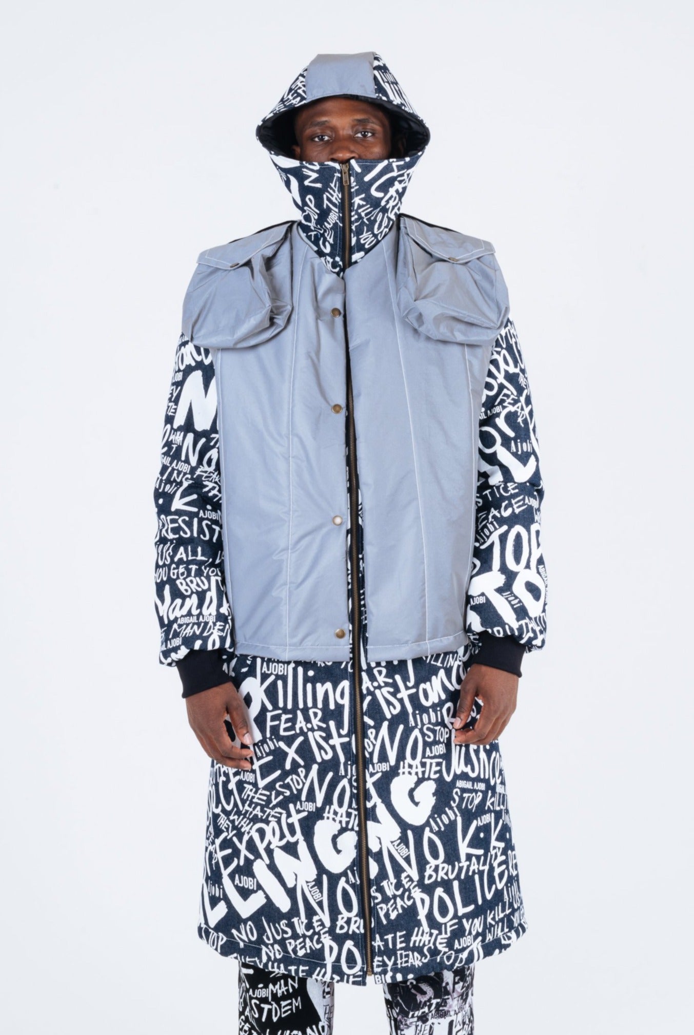 HATE FEAR CONVERTIBLE COAT