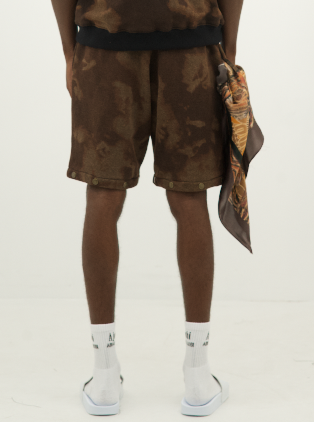 Blanket Print Silk Scarf