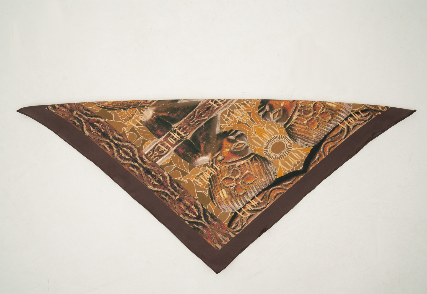 Blanket Print Silk Scarf