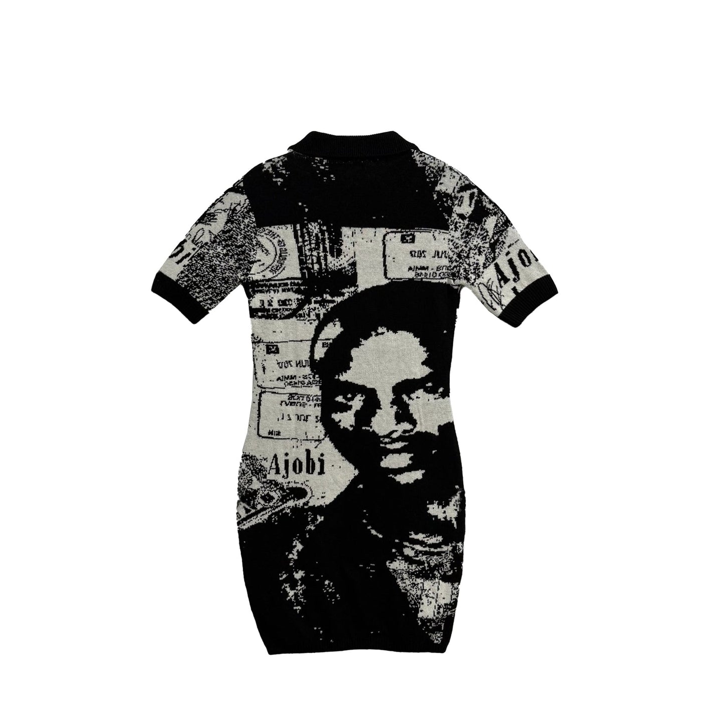 International Love Print Dress