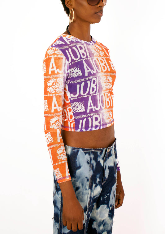 Ọsan Sheer Top
