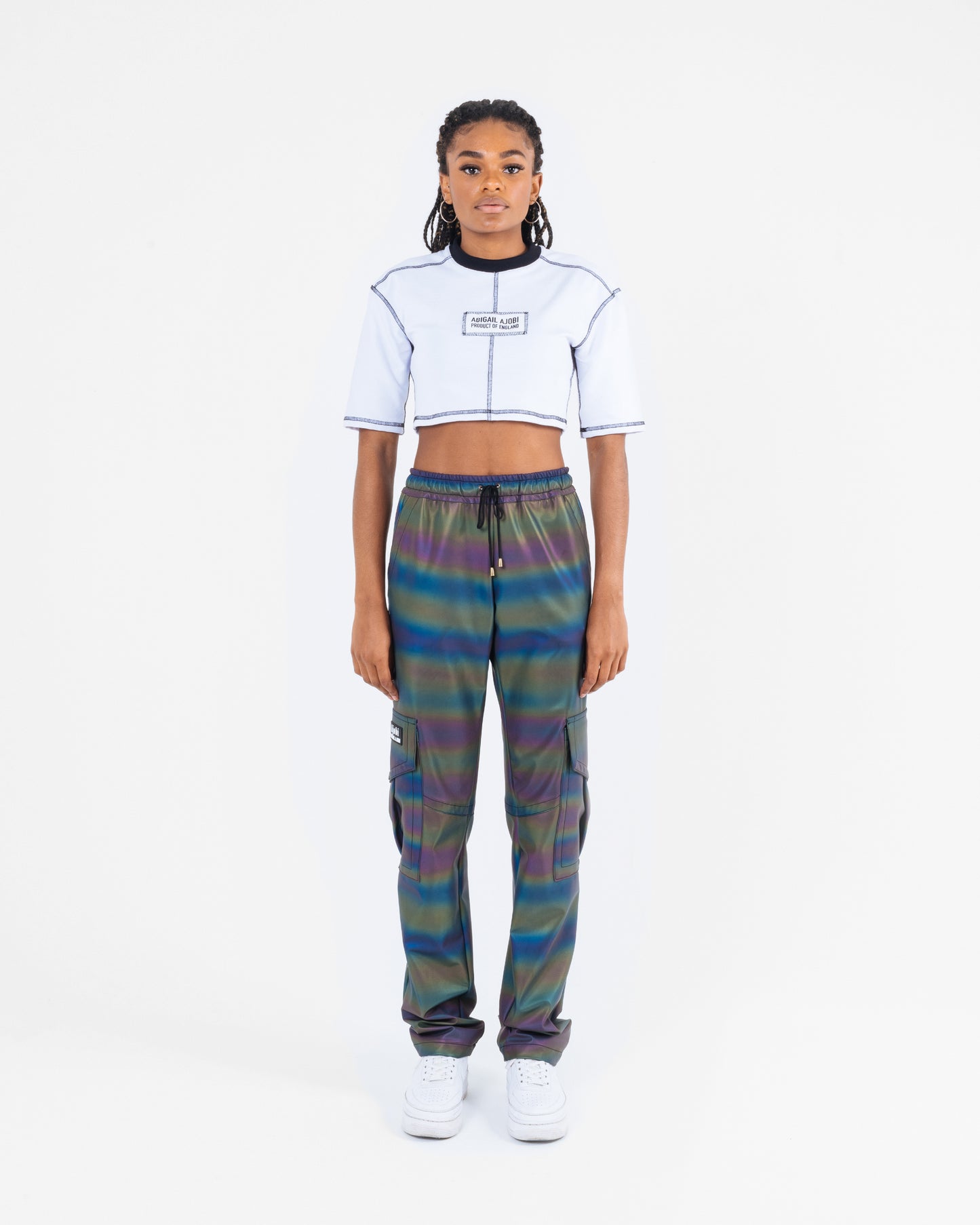 AJOBI LOGO T-SHIRT (CROPPED)