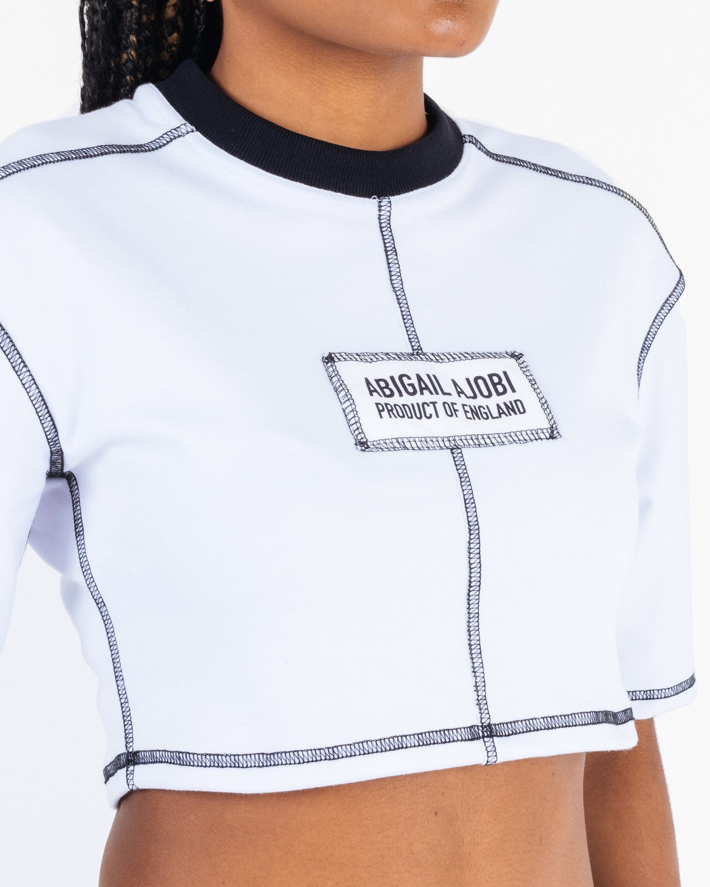 AJOBI LOGO T-SHIRT (CROPPED)