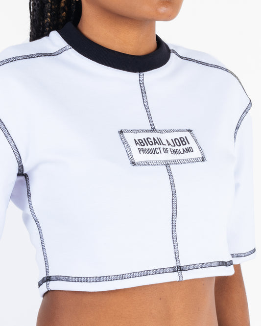 AJOBI LOGO T-SHIRT (CROPPED)